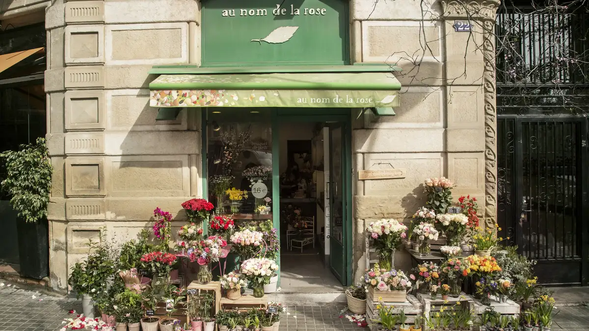 Top 20 floristerías más bonitas de Barcelona