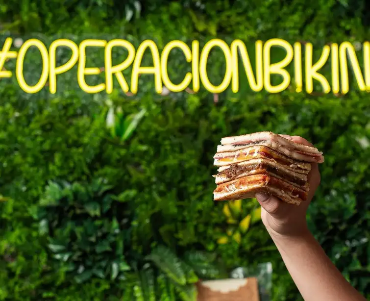 Café «La Bikineria» en Barcelona