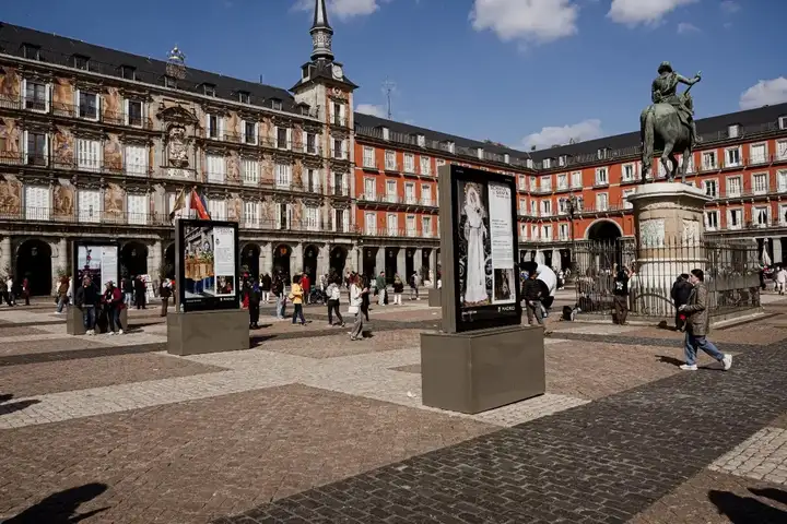 Exposición de Semana Santa en la Plaza Mayor de Madrid hasta el 20 de abril