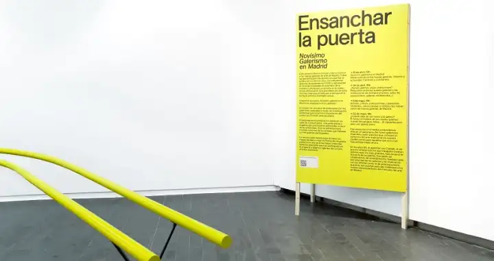 Ensanchar la puerta. Novísimo galerismo en Madrid