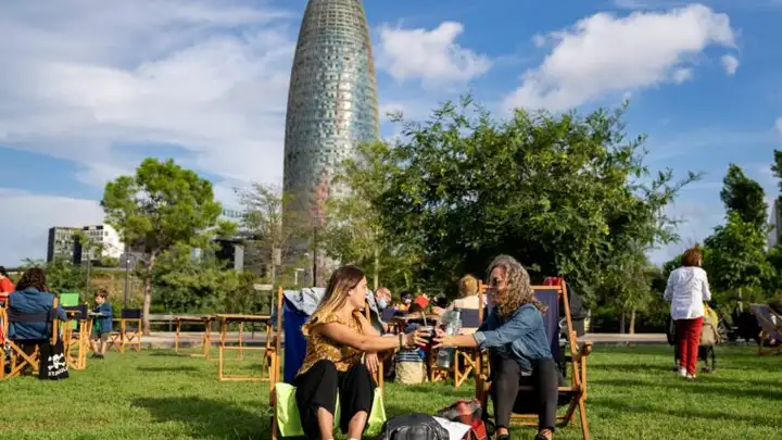 Fiesta de inauguración del Parc de les Glòries el 26 de abril de 2025