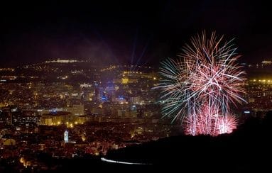 Piromusical de La Mercè