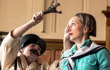 Espectáculo teatral interactivo «La Cena Criminal — Un cadáver en el Louvre»