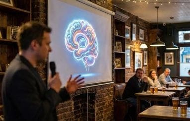 Experiencia «Big Questions, Cool Drinks: Una noche de ciencia y psicodélicos»