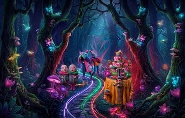 Experiencia «Naturaleza Encendida: Alicia en el País de las Maravillas»