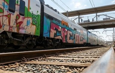 Un tren en pruebas lleva semanas quitando el sueño a vecinos de Badalona