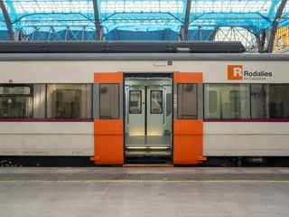 Rodalies sufre dos parones en Catalunya durante la visita del Papa