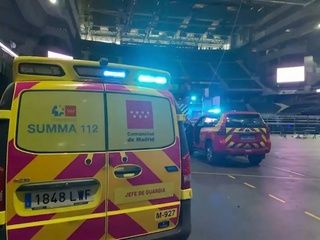 Muere un trabajador tras caer desde 30 metros en el Movistar Arena