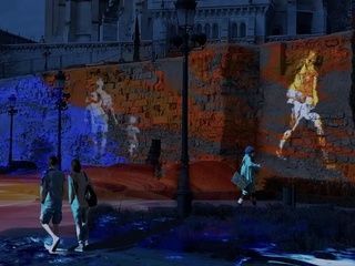 LuzMadrid transforma Arganzuela y el centro en un recorrido de arte y luz