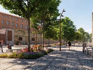 Luz verde a la reforma de Sant Adrià y Otger: menos tráfico y más barrio