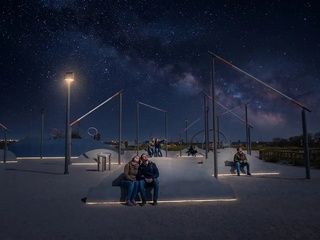 El rincón de Vallecas preparado para mirar el eclipse y las Perseidas