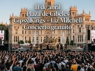 Madrid llena Cibeles de música gratis con Gipsy Kings y Liz Mitchell en la Fiesta de la Resurrección