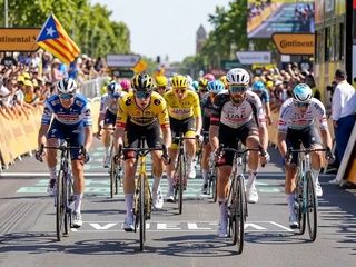 Tarragona vive una jornada histórica con la salida del Tour