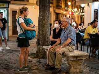 Madrid adapta sus hábitos por el humo y la mala calidad del aire