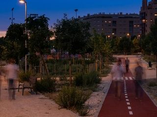 El Ensanche de Vallecas estrena un gran parque renovado y más accesible