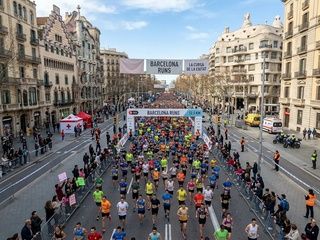 Barcelona cerrará el centro por la Cursa El Corte Inglés con 50.000 corredores y 40 buses afectados