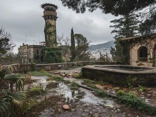 El Casino de la Rabassada en Collserola sale a la venta por 1,7 millones: 100.000 m² de icono modernista abandonado
