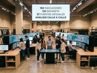 Madrid estrena un visor urbano con 190 indicadores para anticipar cómo cambiarán sus barrios