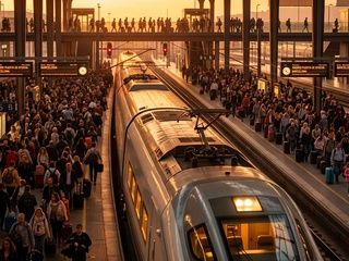 Retrasos en los trenes de Madrid tras la irrupción de un hombre en las vías