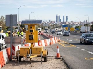 Madrid estrena un radar en la A-1 que cambia de sitio en segundos y multa en tiempo real