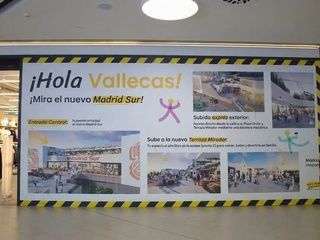 El centro comercial Madrid Sur triplica su tamaño en Puente de Vallecas