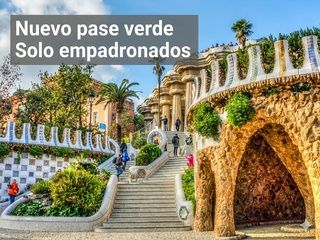 Barcelona activa en Park Güell un pase verde para que solo los empadronados entren gratis