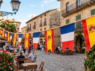 Pantallas al aire libre para seguir hoy el España-Francia cerca de Barcelona