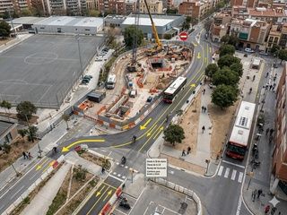 Barcelona corta y reorganiza la ronda del Guinardó desde el 30 de marzo por las obras de la L9