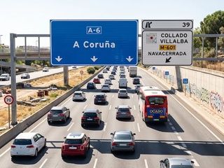 La A-6 afronta nuevos cortes entre Las Rozas y Collado Villalba