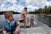Día de pesca en un rincón especial