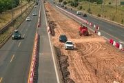 Obras en la M-607