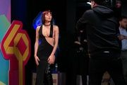 Aitana asiste a la alfombra roja en los "LOS40 Music Awards Santander 2023"