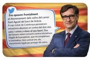  El presidente de Cataluña respalda a vecinos de Gràcia ante amenaza de desalojo