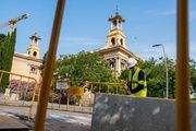  Obras en Montjuïc