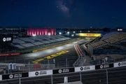 El circuito Madring de noche