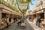 La Feria del Libro Antiguo y de Ocasión regresará del 30 de abril al 17 de mayo al Paseo de Recoletos con 37 librerías especializadas, un cartel doble de Juan Berrio