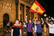 Barcelona celebrando el título del Mundial