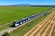 El tren sin conductor para la línea 6 del Metro de Madridnea