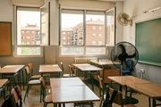  El calor en los colegios de Madrid