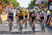  Gran grupo del Tour de Francia