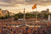  Plaza de Colon llena de los hinchas de La Roja