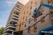 Promoción de pisos de alquiler social en la Illa Sibèria del Poblenou de Barcelona