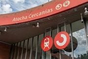 Estación de Atocha Cercanías en Madrid