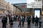  Madrid refuerza el Metro en Semana Santa y cerrará Sol el viernes 3 desde las 17:30