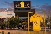  Publicidad del Grand Départ de Tour de Francia en las calles de Barcelona