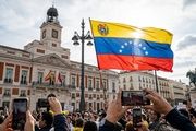Manifestación venezolana en la Puerta del Sol