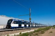 El primer tren sin conductor rodando en un circuito propio en Corella