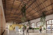 Una de las recreaciones de la futura reforma de la Estación de Delicias