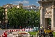  Las obras de reforma de la Puerta de Alcalá