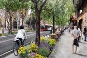 La avenida Alfons XIII de Badalona